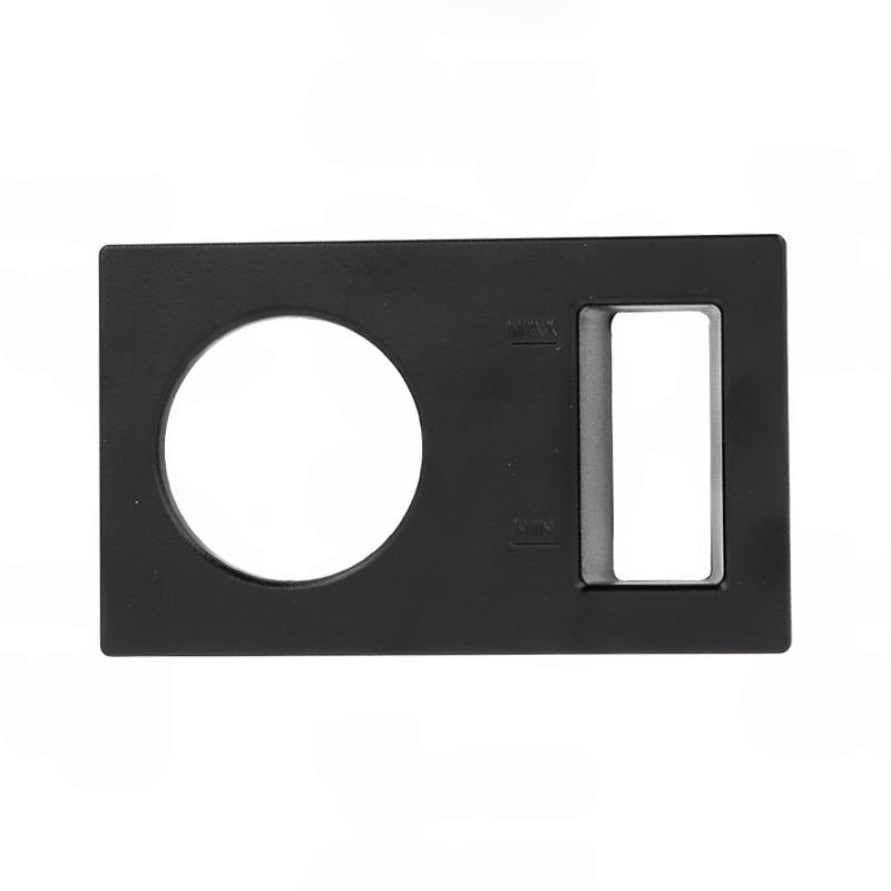 Front Cover til Vandstandsindikator – Mat Sort – Nuova Simonelli Aurelia – 05000817.NO